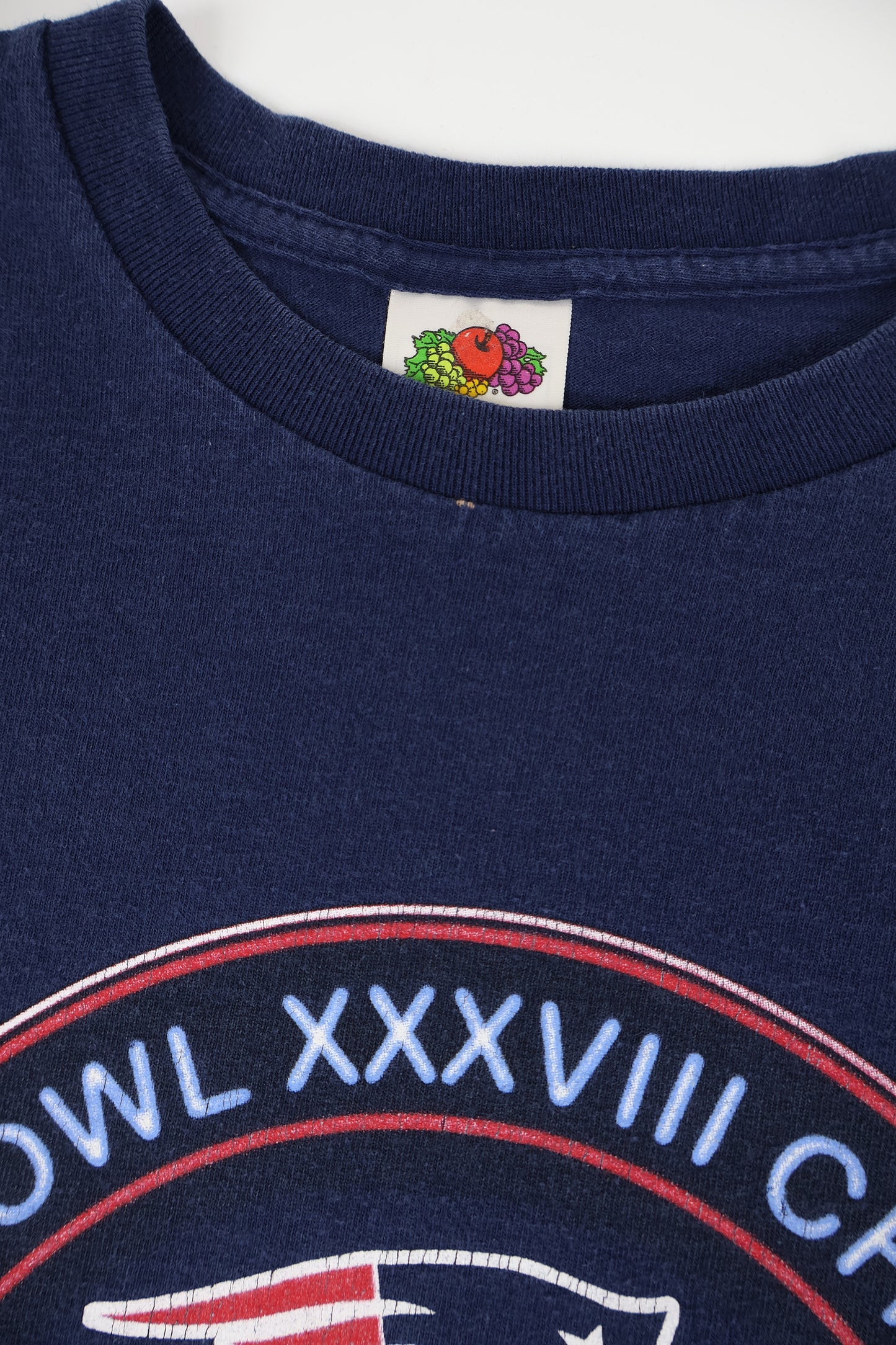 Vintage New England Patriots SB XXXVIII Tee Image 4