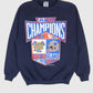 Vintage New England Patriots 1996 AFC Champions Crewneck Image 0