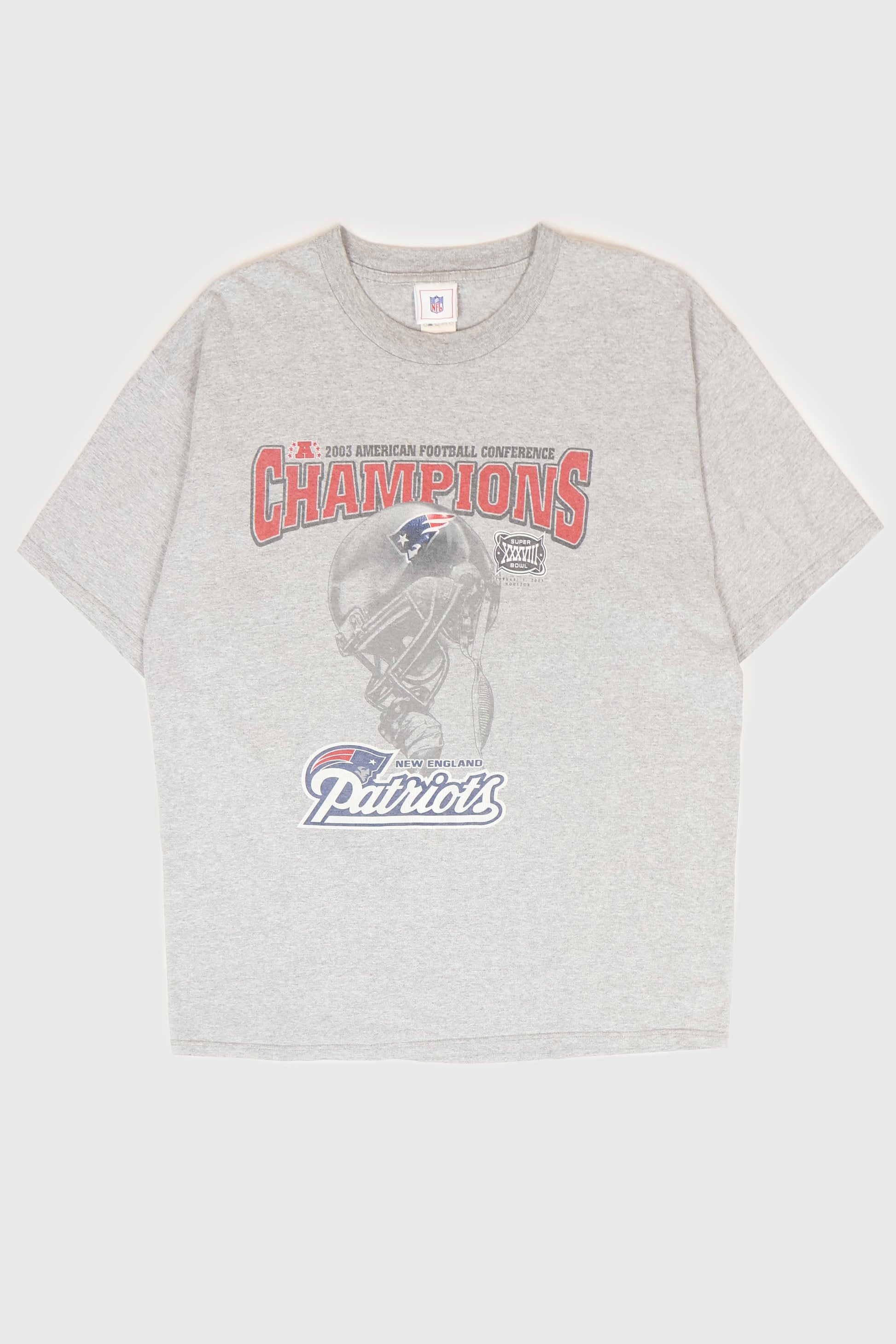 Vintage New England Patriots Super Bowl XXXVIII Tee Image 0