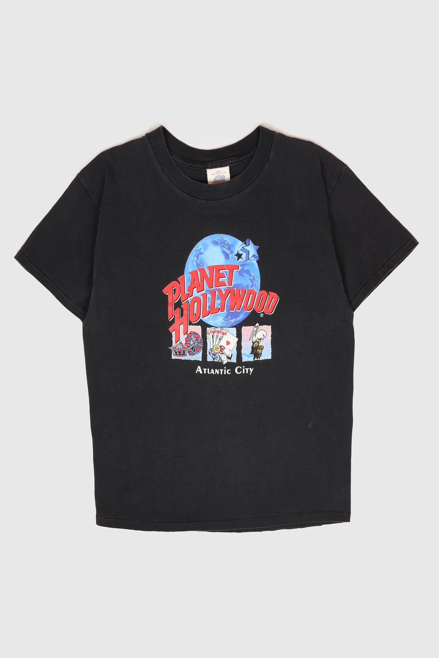 Vintage Planet Hollywood Atlantic City Tee Image 0
