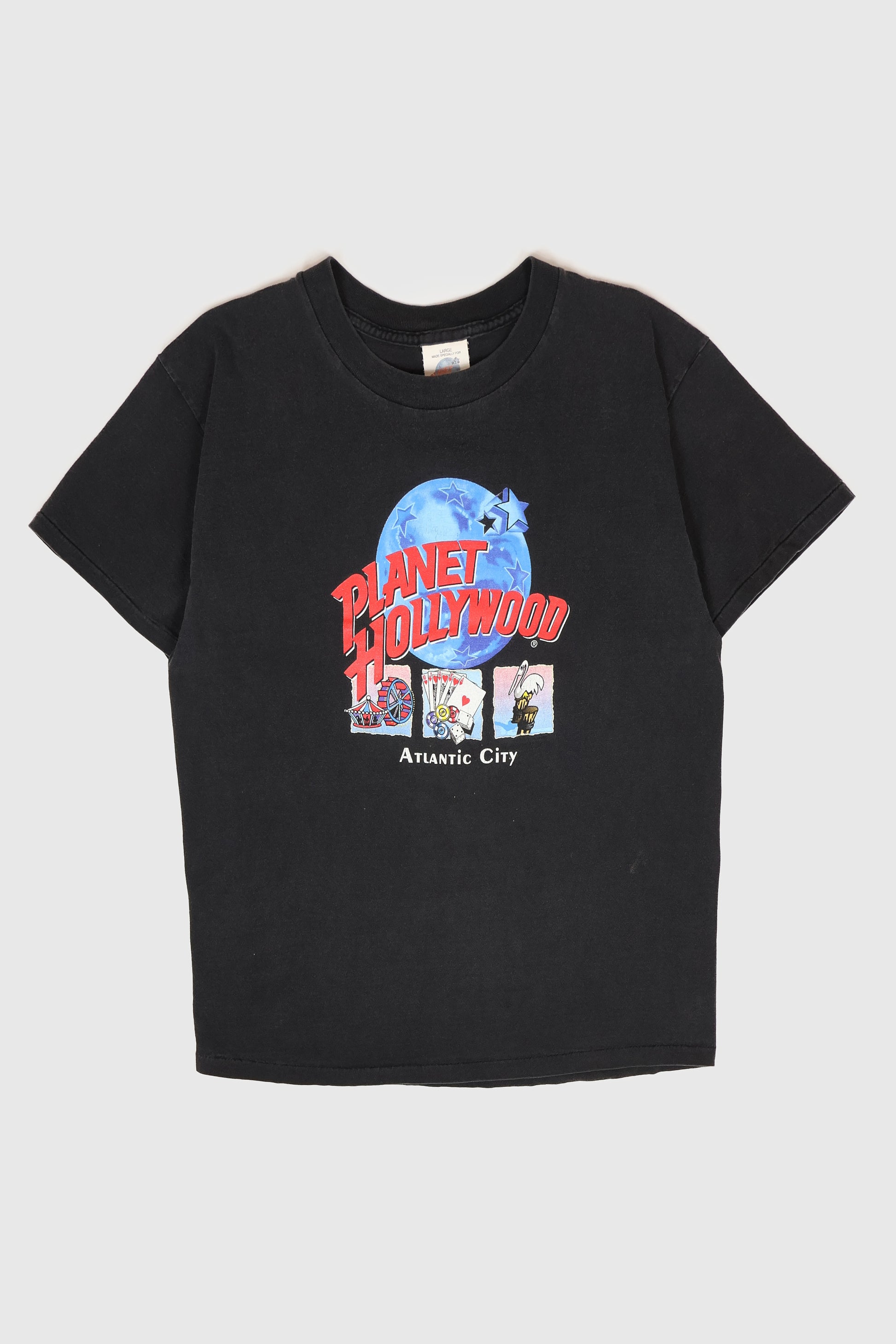 Vintage Planet Hollywood Atlantic City Tee Image 0
