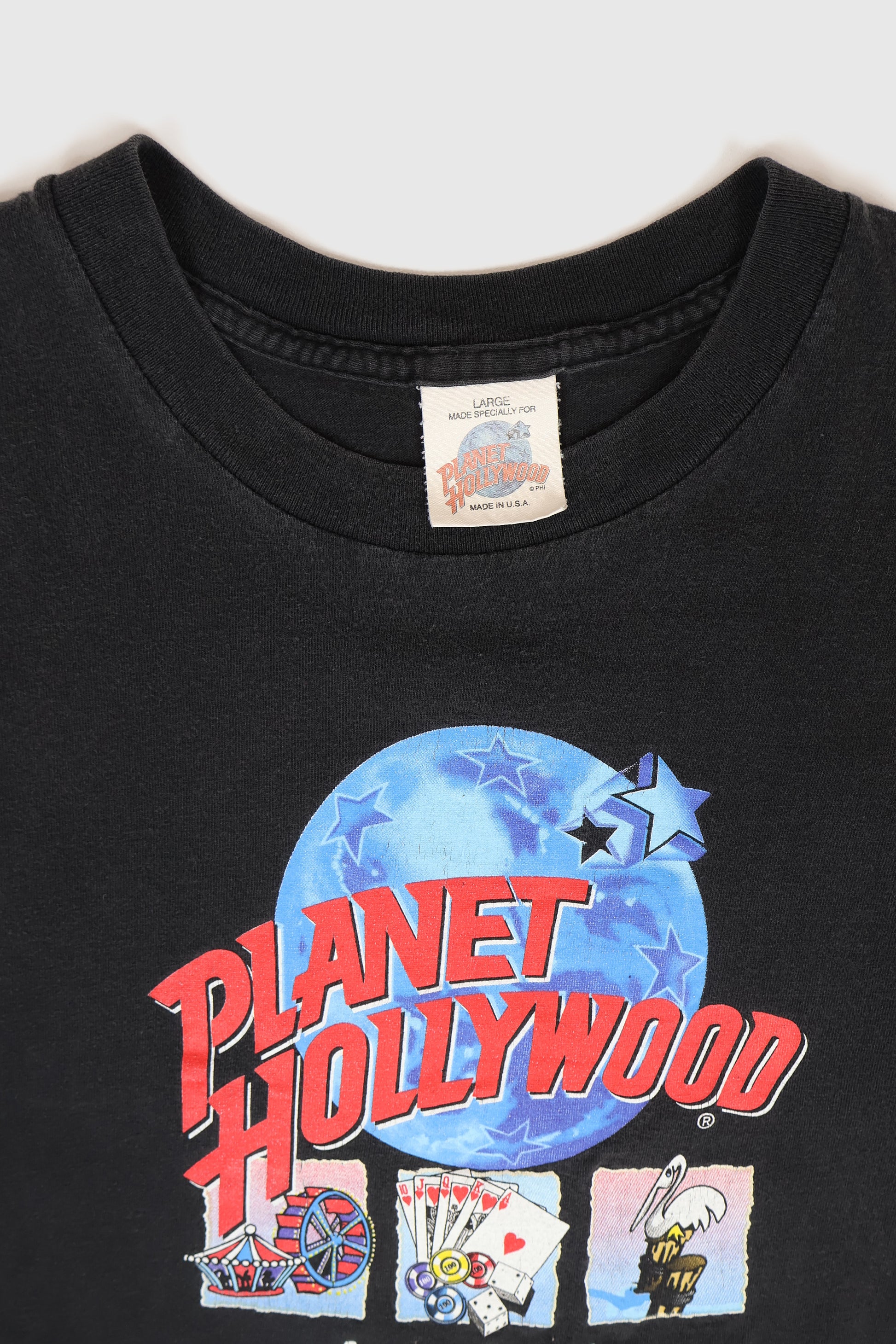Vintage Planet Hollywood Atlantic City Tee Image 2
