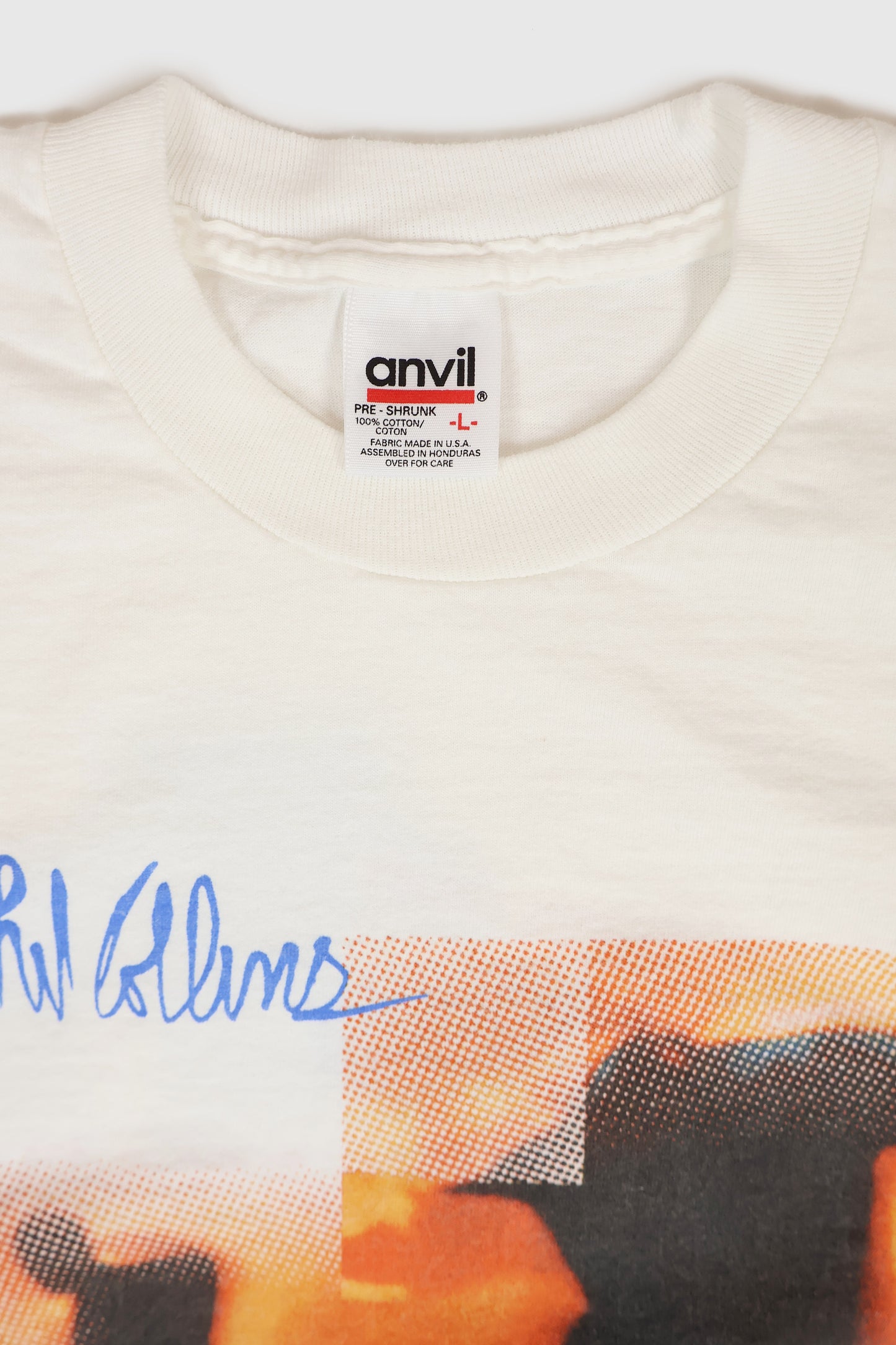 Vintage Phil Collins A Trip Into The Light Tour Tee Image 3