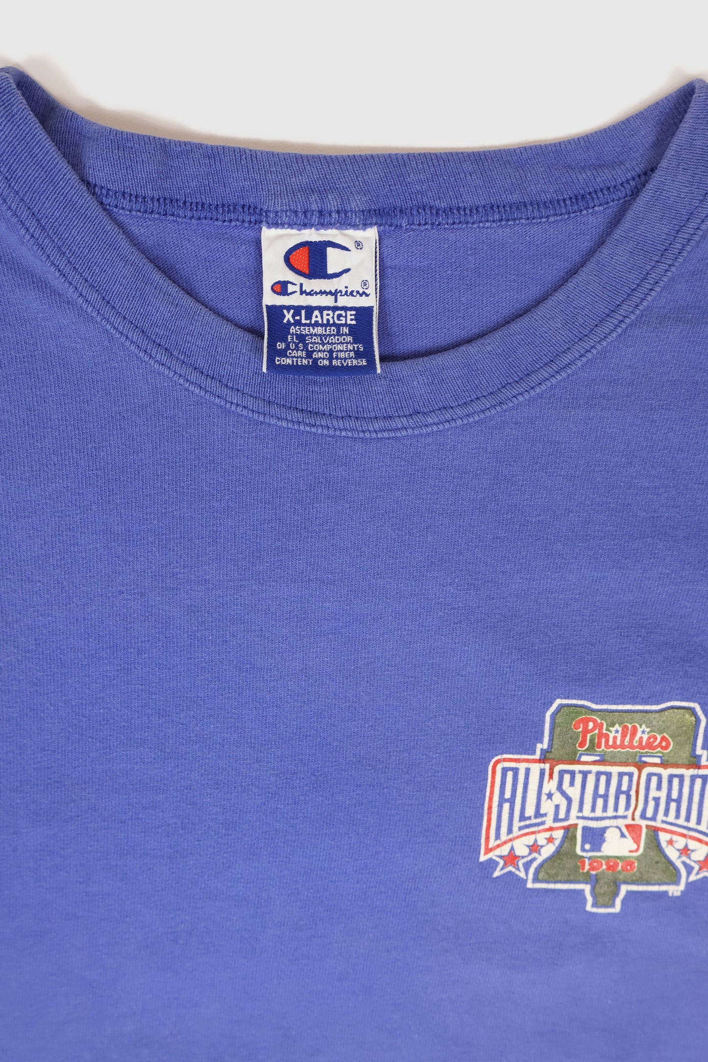 Vintage Philadelphia Phillies 1996 All-Star Game Tee Image 3