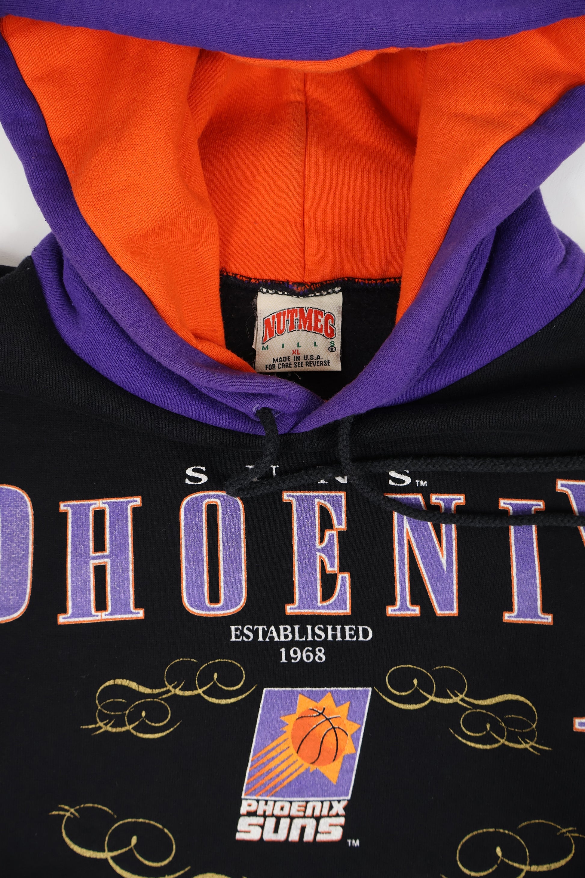 Vintage Phoenix Suns Hoodie Sweatshirt Image 2