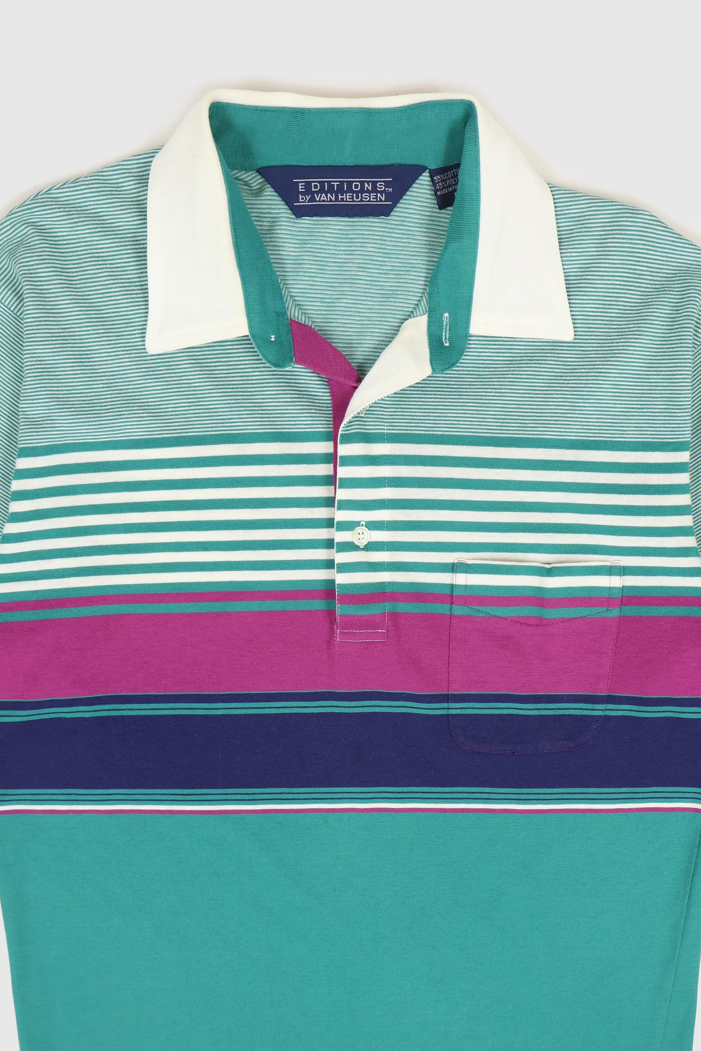 Vintage Striped Polo Image 2