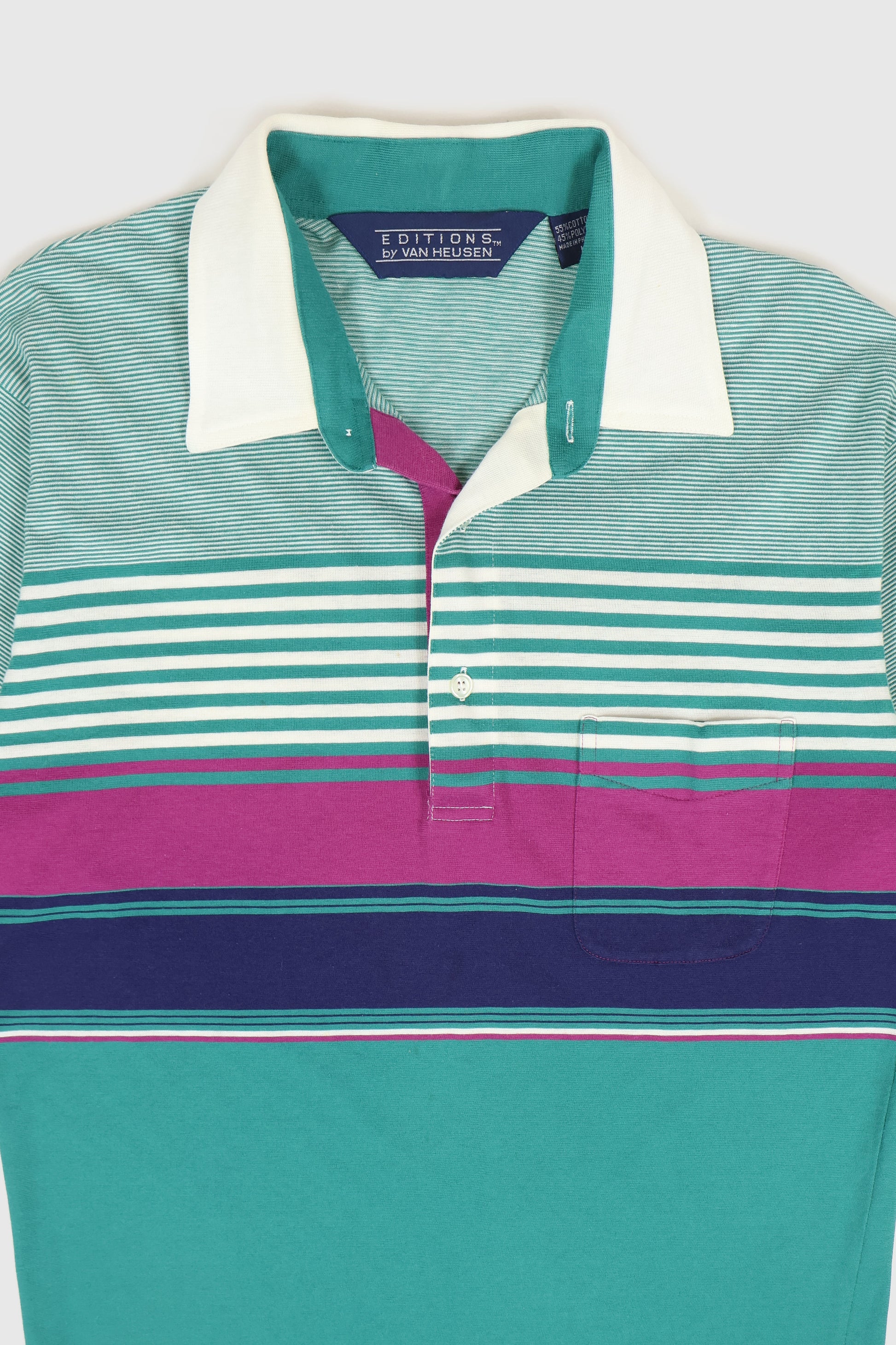 Vintage Striped Polo Image 2