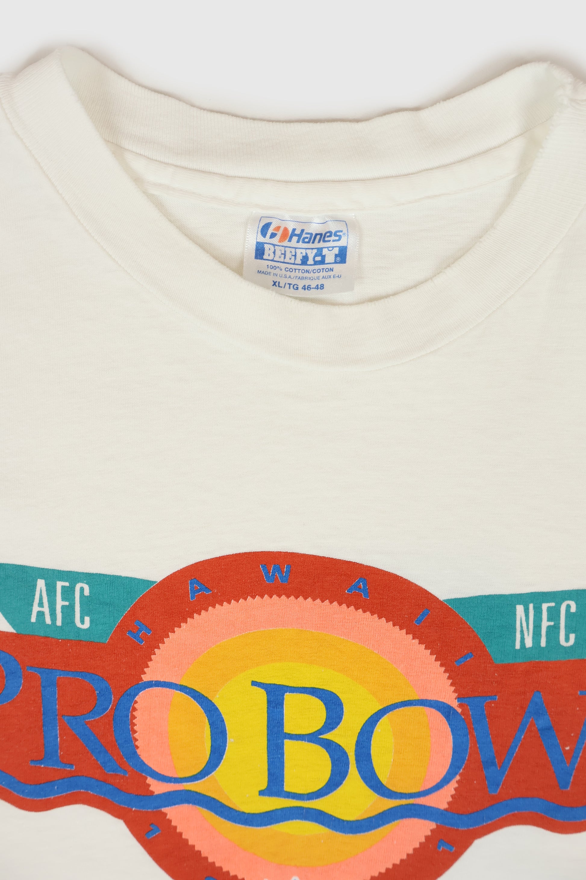 Vintage NFL 1991 Pro Bowl Tee Image 2