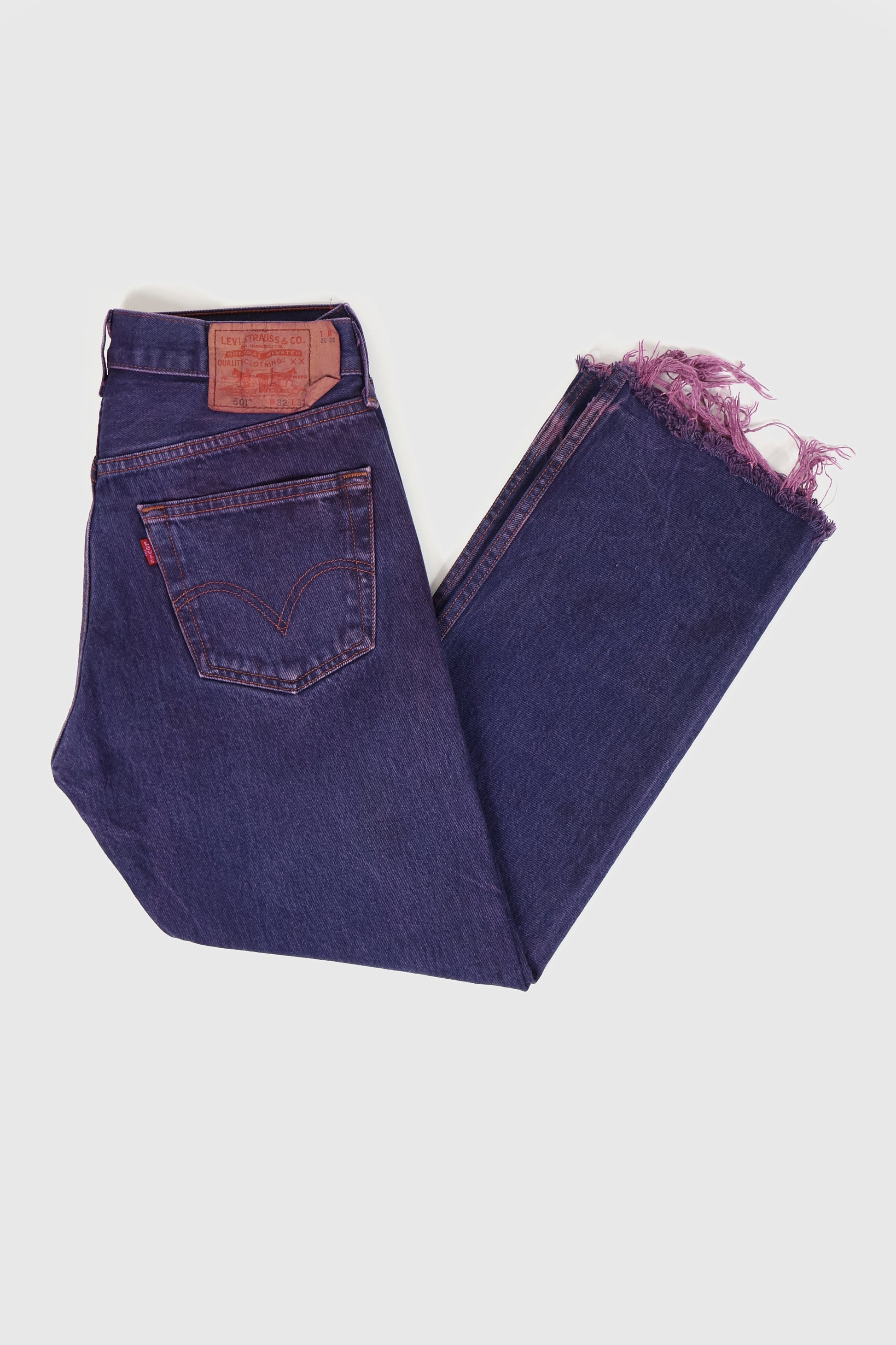 Vintage Levi's Overdyed 501 Straight Fit Jeans Image 4