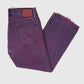 Vintage Levi's Overdyed 505 Relaxed Straight Fit Jeans Image 4