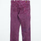 Reworked Purple Overdyed Levi's Loose Fit Jeans