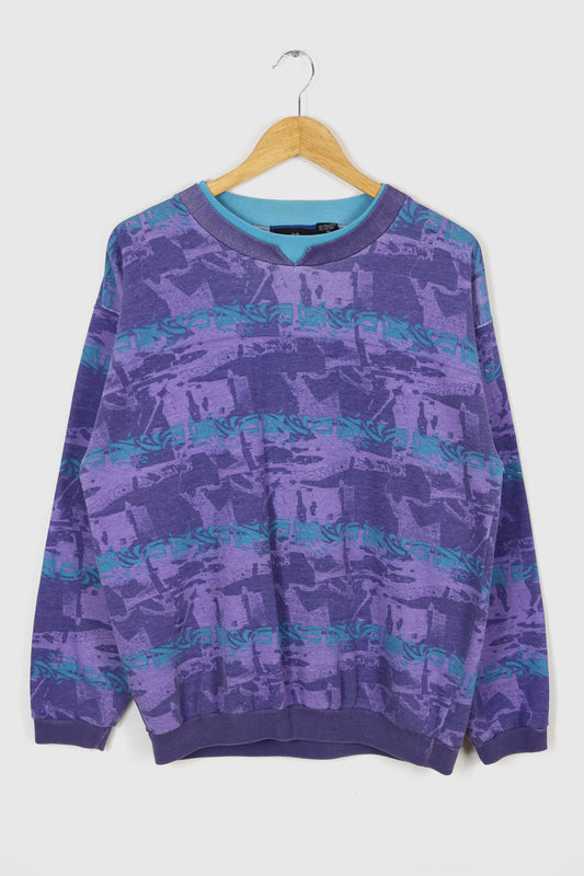 Vintage Pattern Crewneck