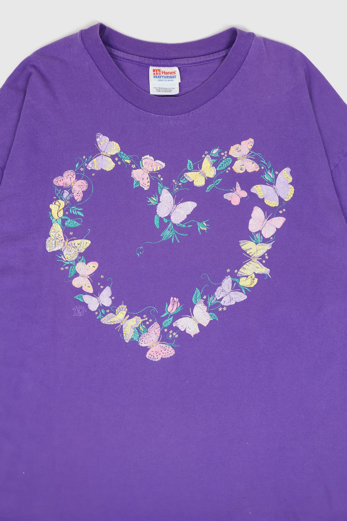 Vintage Butterfly Heart Tee