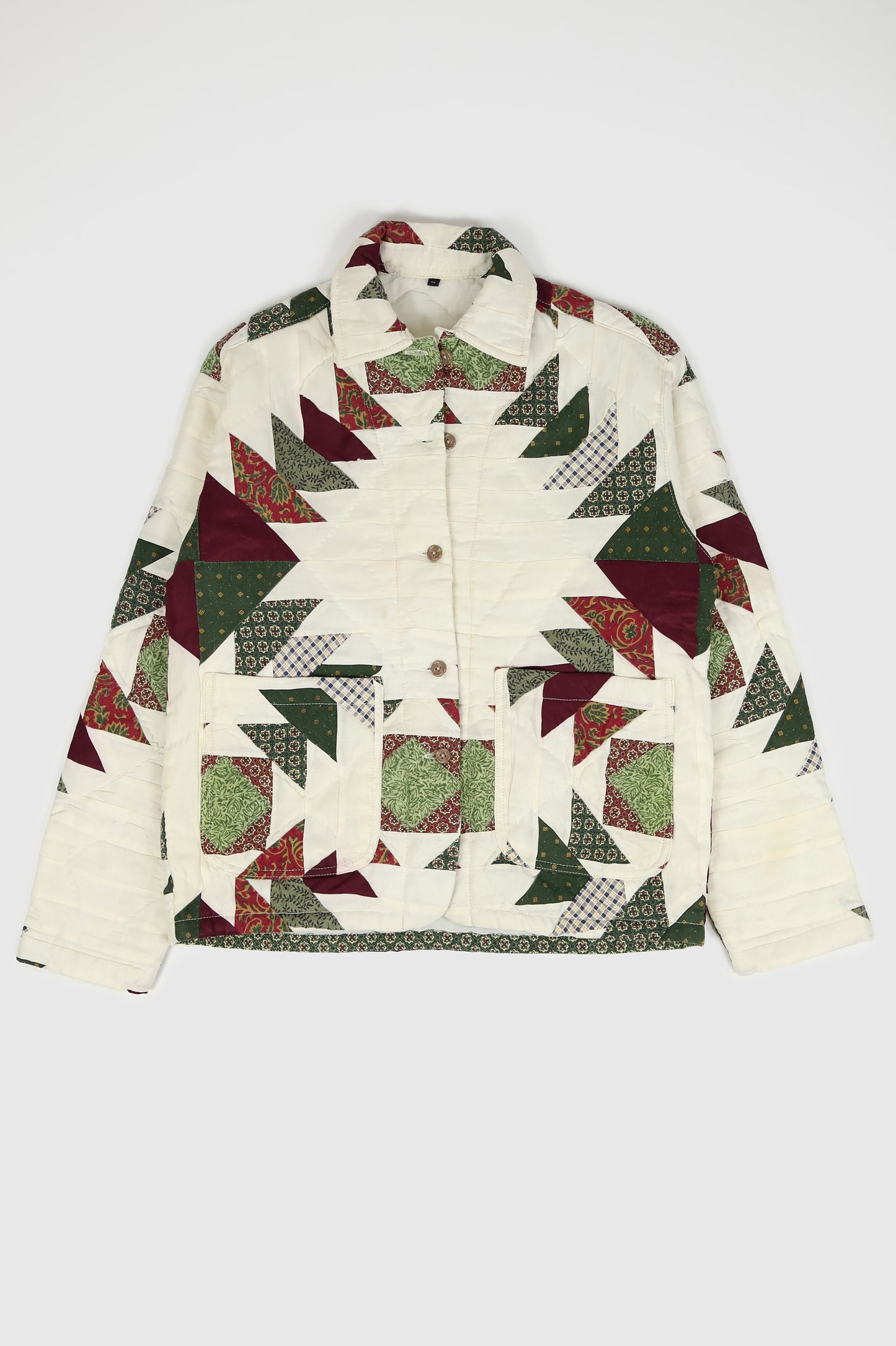 Reworked Quilt Button-Down Chore Jacket 02