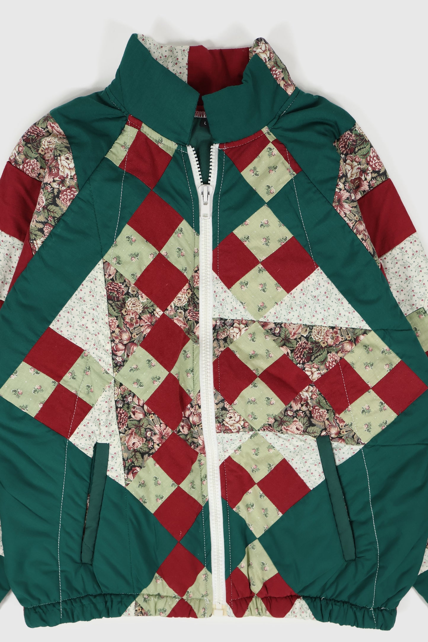 Reworked Full Zip Quilt Jacket 04