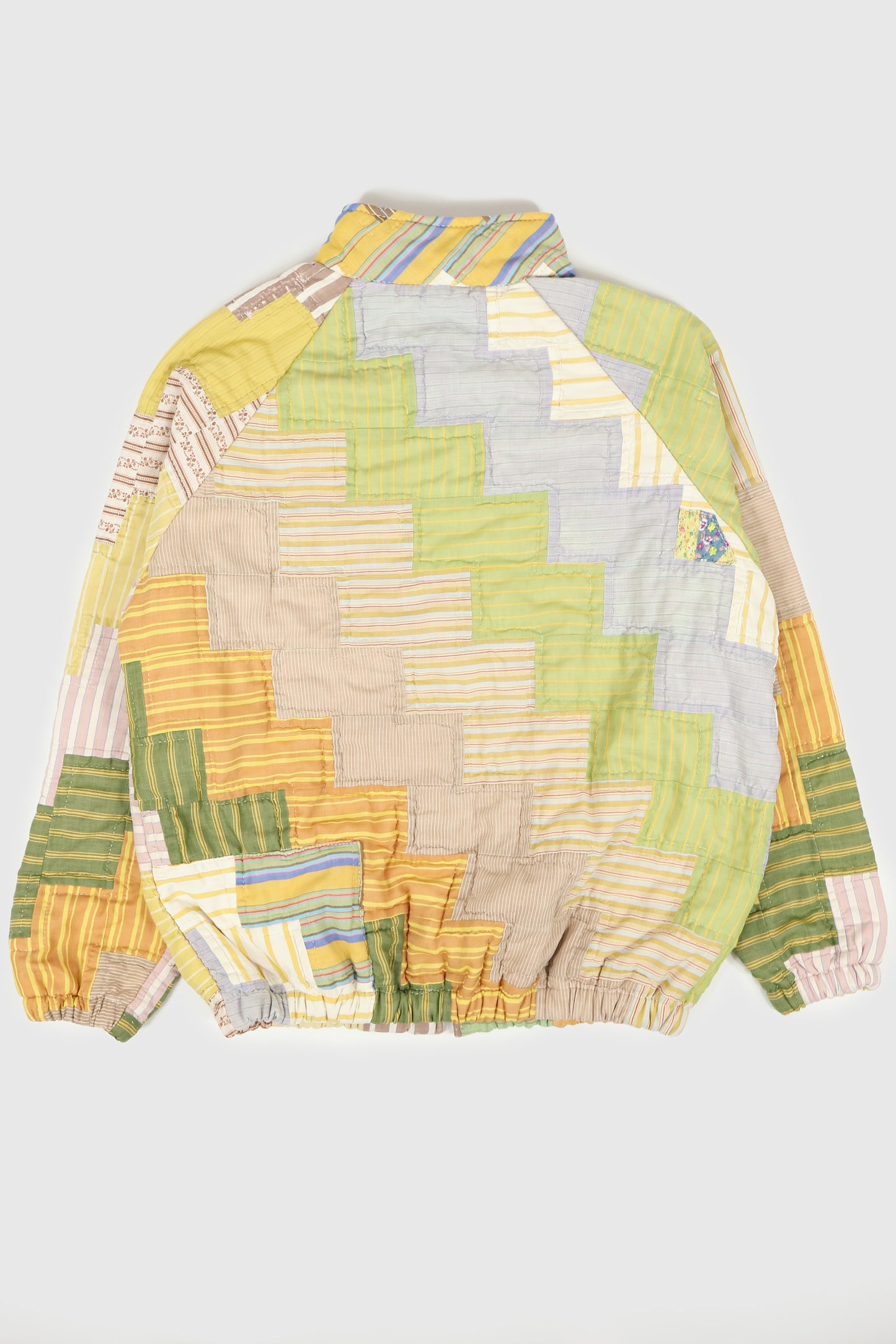 Reworked Full Zip Quilt Jacket