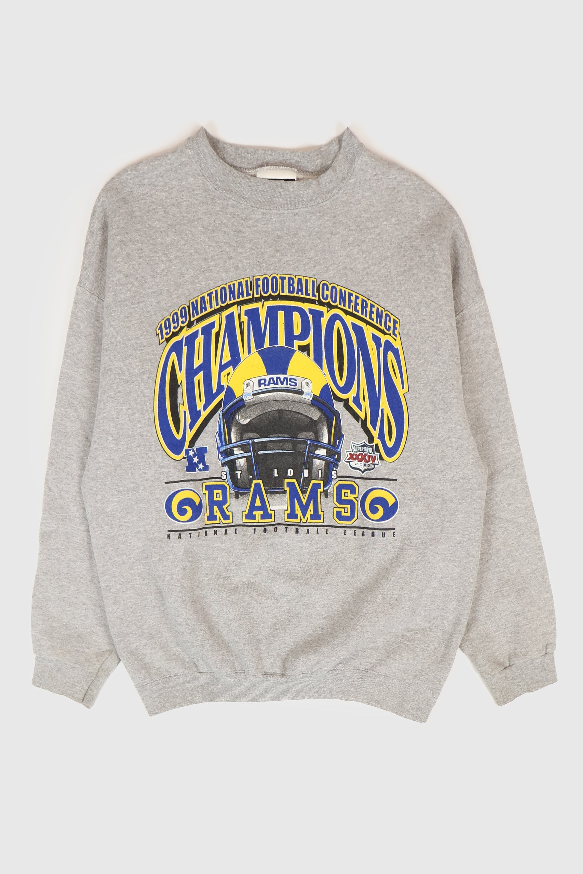 Vintage St. Louis Rams 1999 NFC Champions Crewneck Image 0