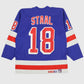 Vintage New York Rangers Marc Staal Jersey Image 1