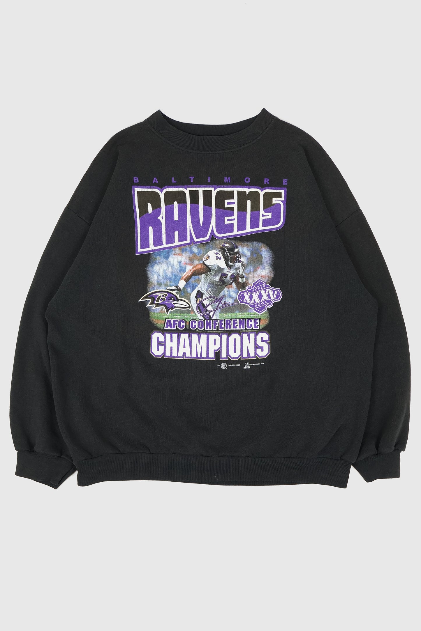 Vintage Baltimore Ravens AFC Champions Crewneck