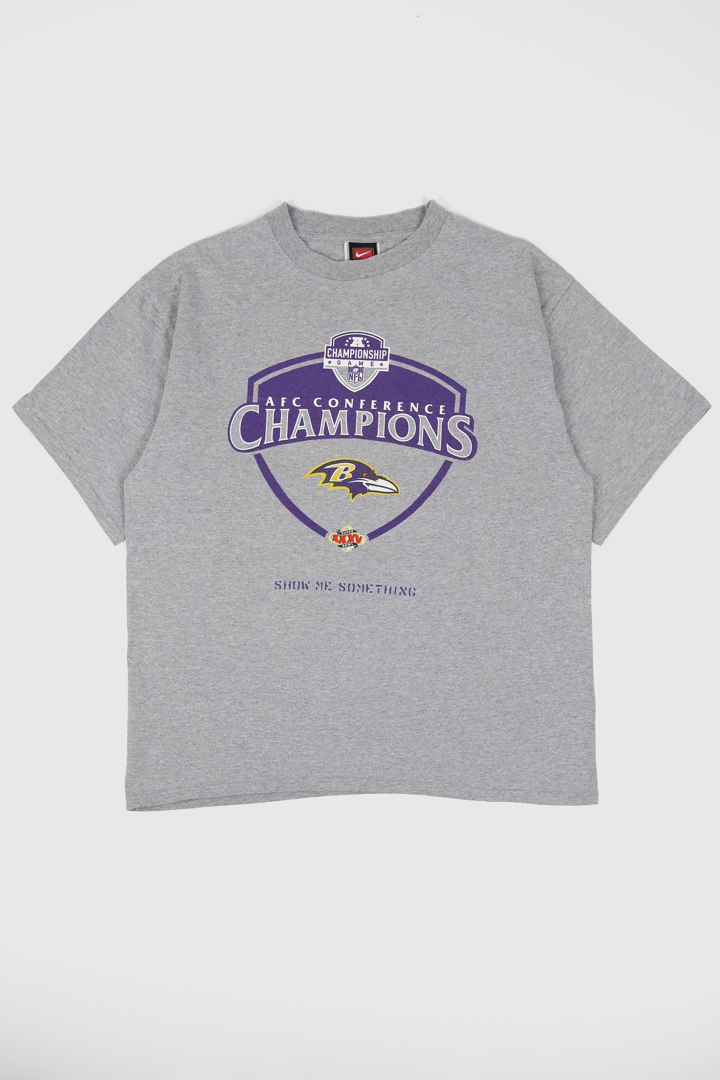 Vintage Baltimore Ravens AFC Champions Tee