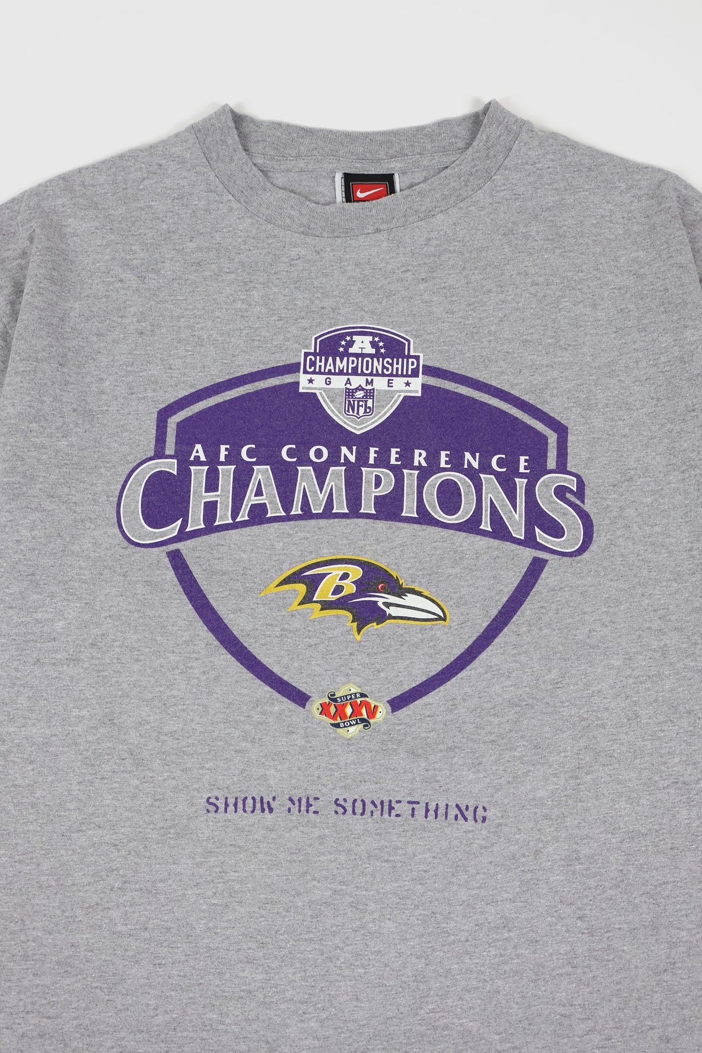 Vintage Baltimore Ravens AFC Champions Tee