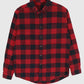 Vintage Flannel Button-Down Shirt Image 0