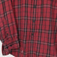 Vintage Red Button-Down Shirt