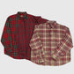 Mystery Plaid Flannel Button-Down Shirt