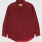 Vintage Red Flannel Button-Down Shirt Image 0