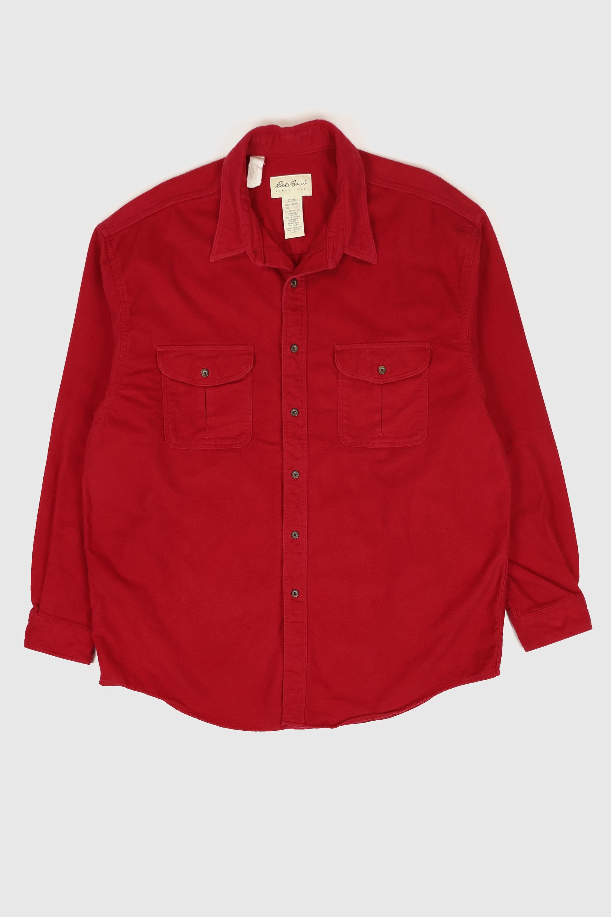 Vintage Eddie Bauer Flannel Button-Down Shirt Image 0
