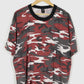Vintage Red Camo Tee