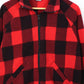 Vintage Red Fleece Full Zip Jacket