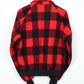Vintage Red Fleece Full Zip Jacket