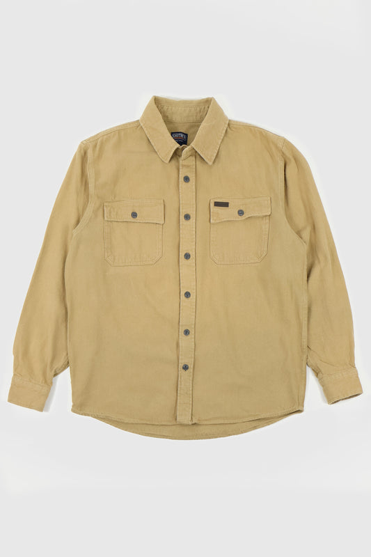 Vintage Workwear Button-Down Shirt