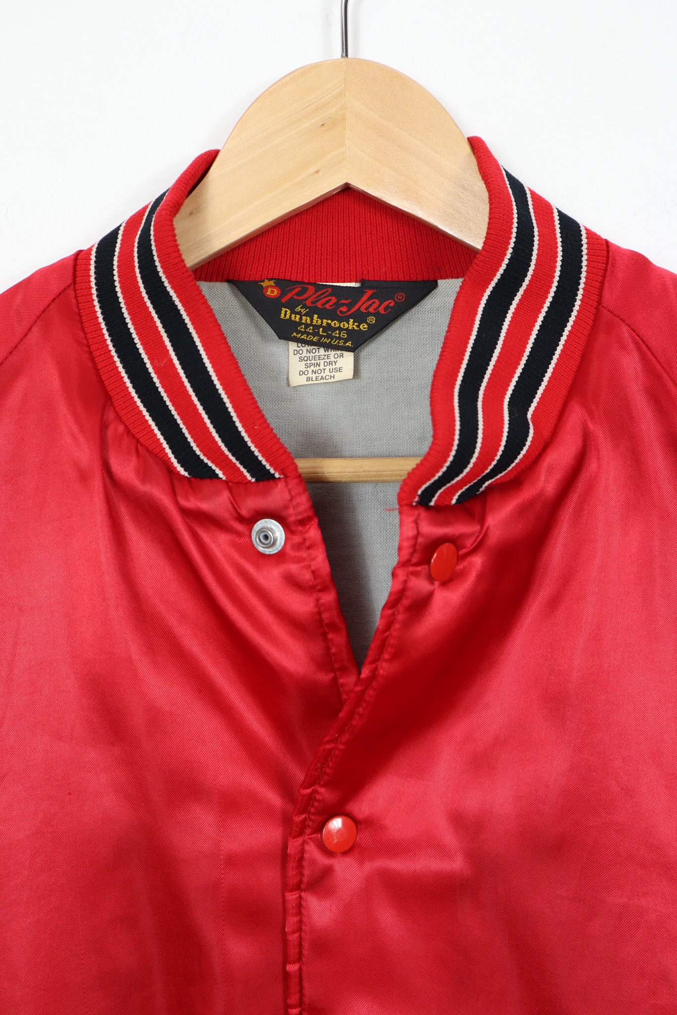 Vintage Beer Wagon Snap Button Race Jacket