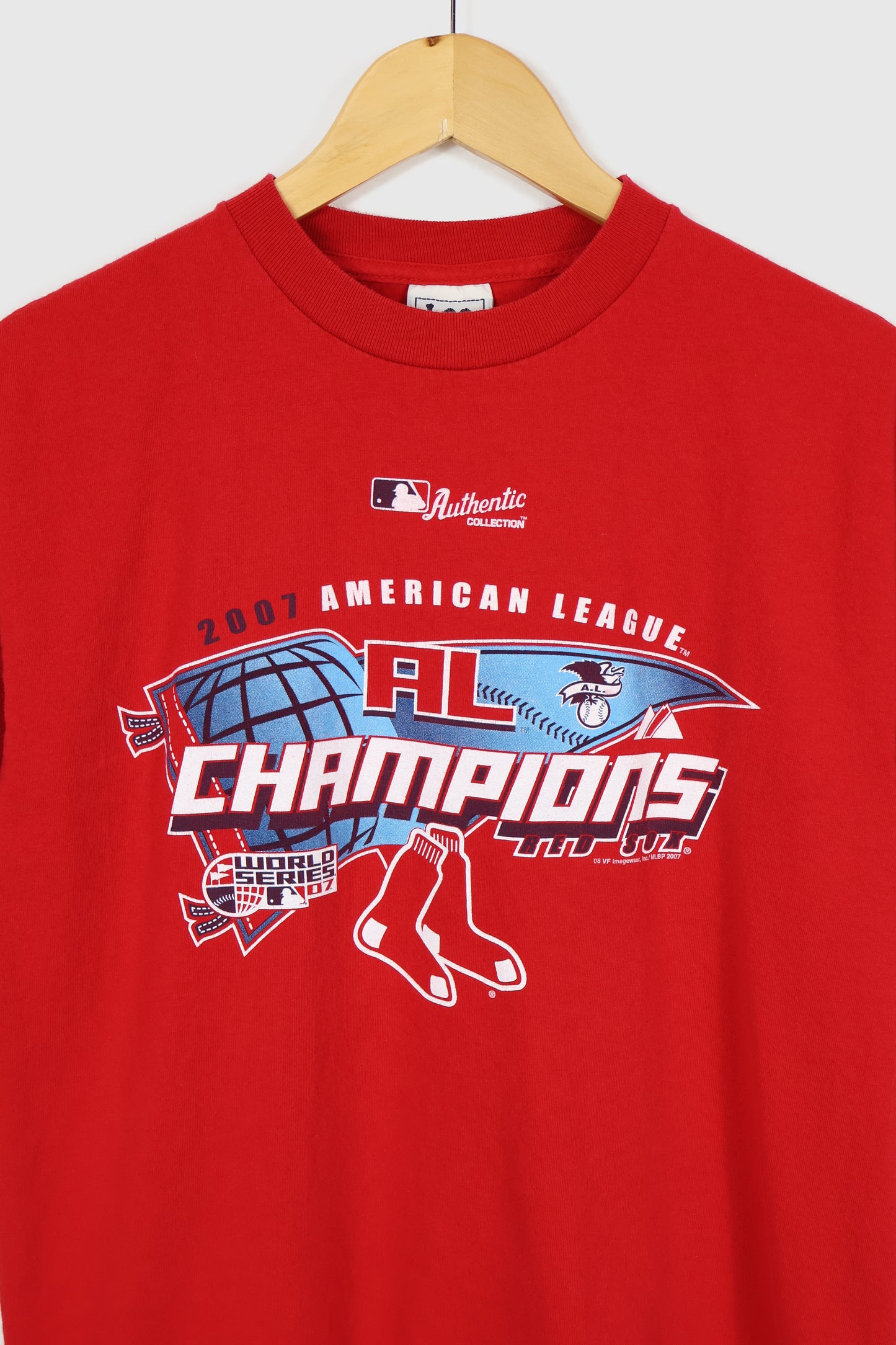 Vintage Boston Red Sox 2007 American League Champions Tee