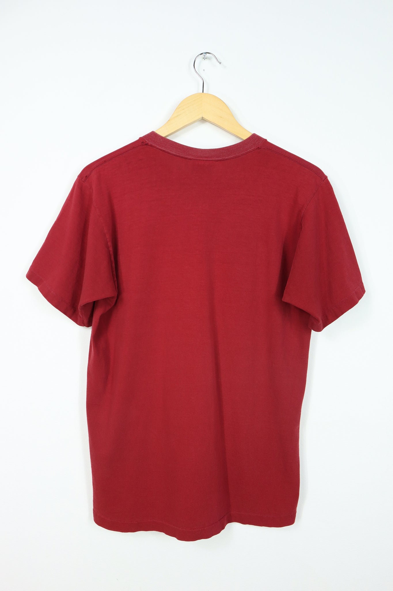 Vintage Solid Red Tee