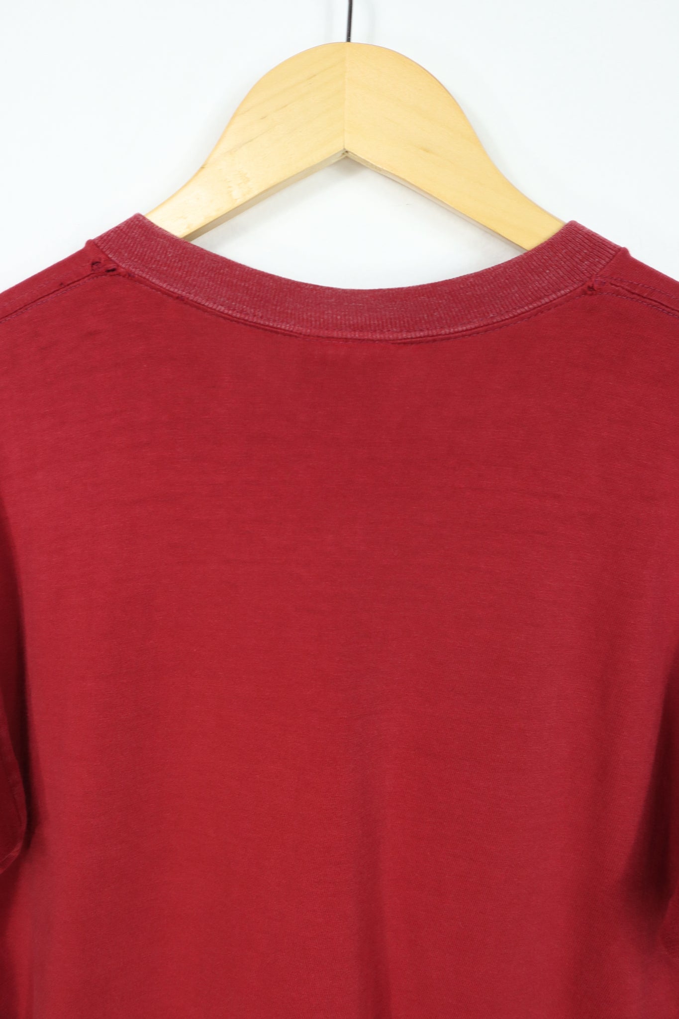 Vintage Solid Red Tee