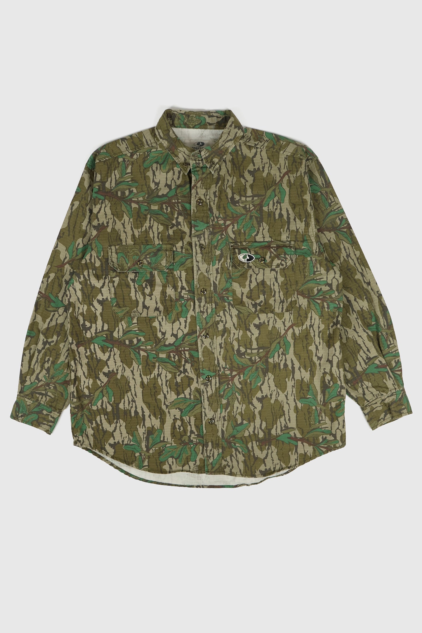 Vintage Real Tree Camo Button-Down Shirt