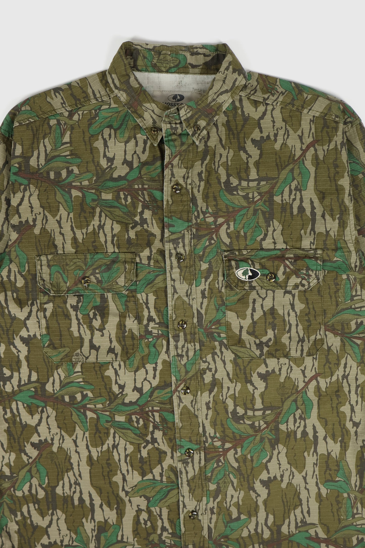 Vintage Real Tree Camo Button-Down Shirt