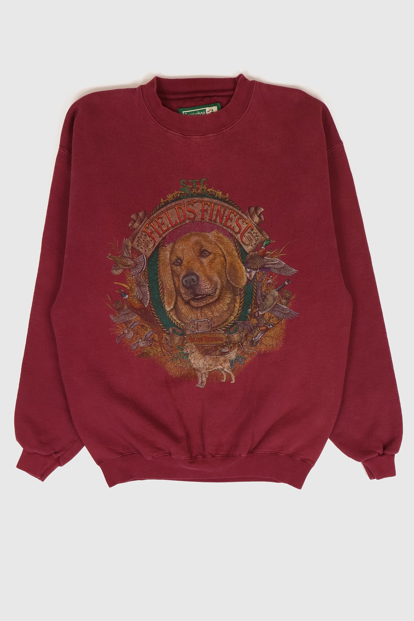 Vintage Golden Retreiver Crewneck Image 0
