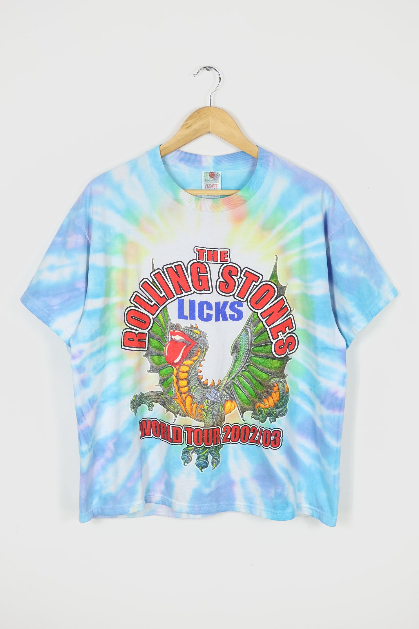 Vintage The Rolling Stones Licks World Tour 02/03 Tee