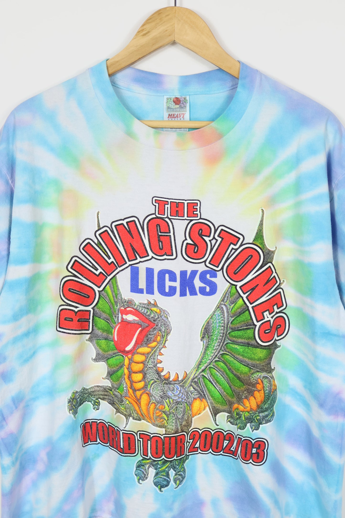 Vintage The Rolling Stones Licks World Tour 02/03 Tee