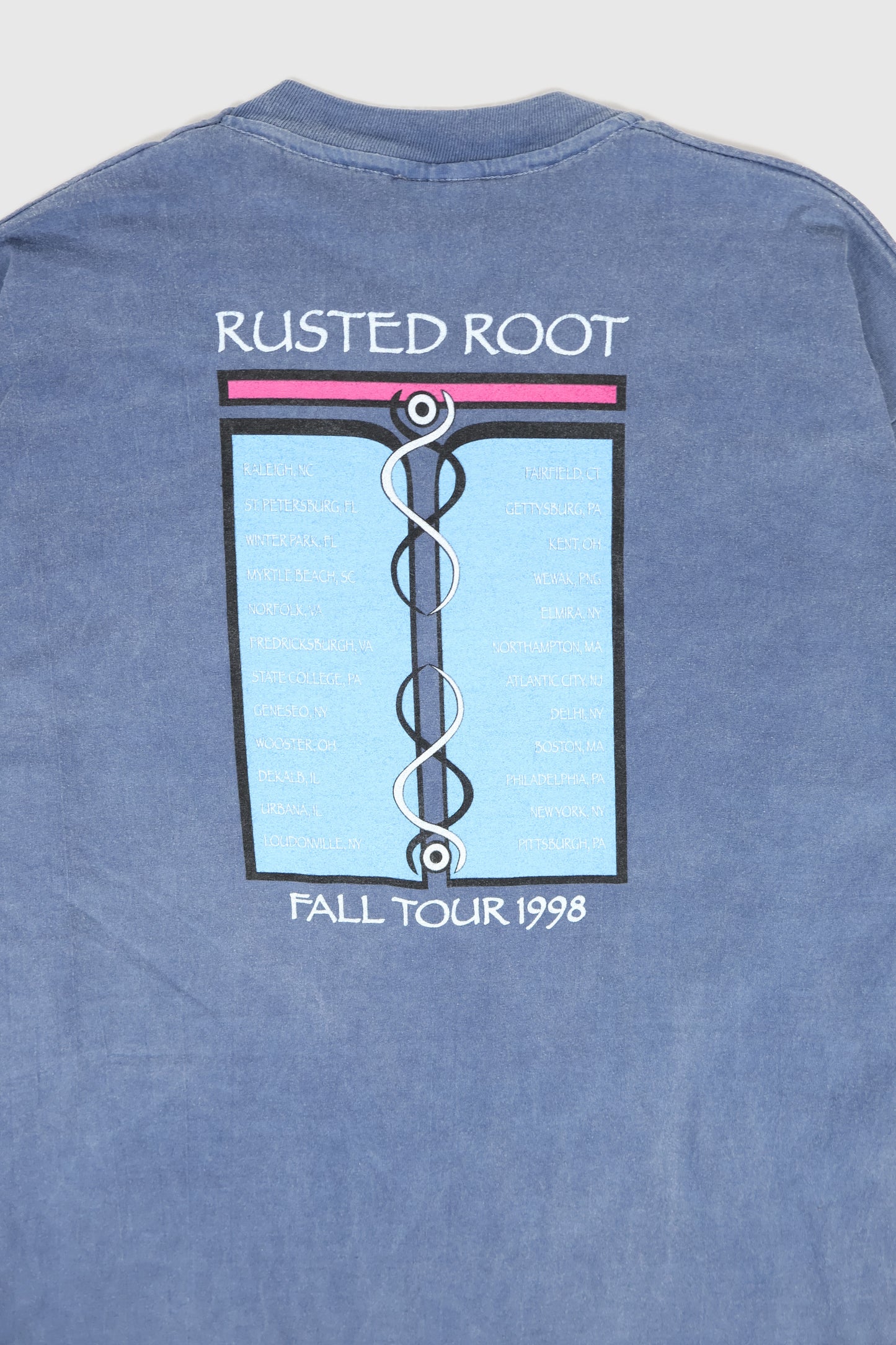 Vintage Rusted Root Fall Tour 1998 Long Sleeve Tee