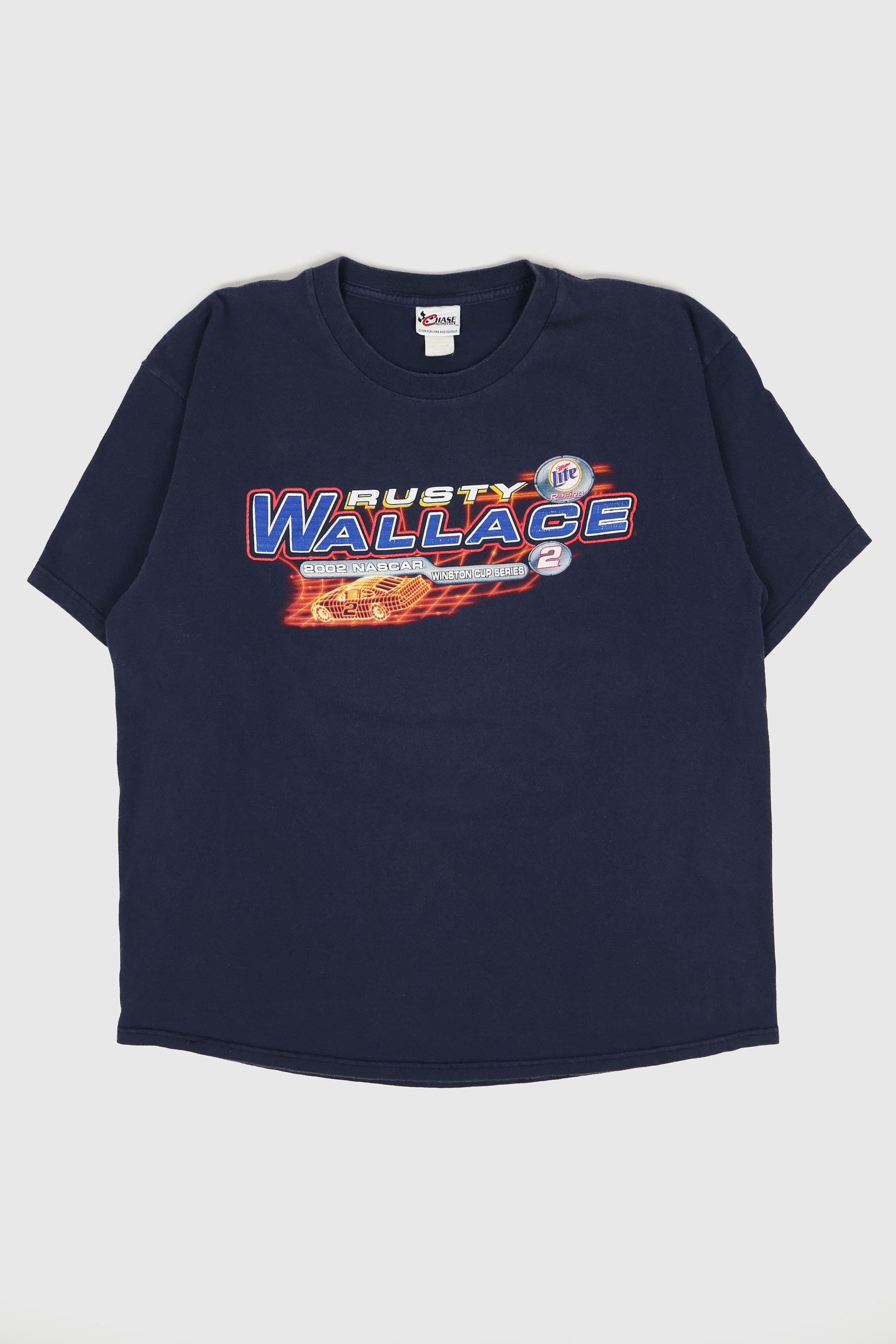 Vintage Rusty Wallace 2002 NASCAR Tee Image 0