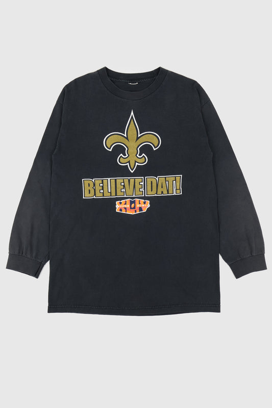 Vintage New Orleans Saints Super Bowl XLIV Tee