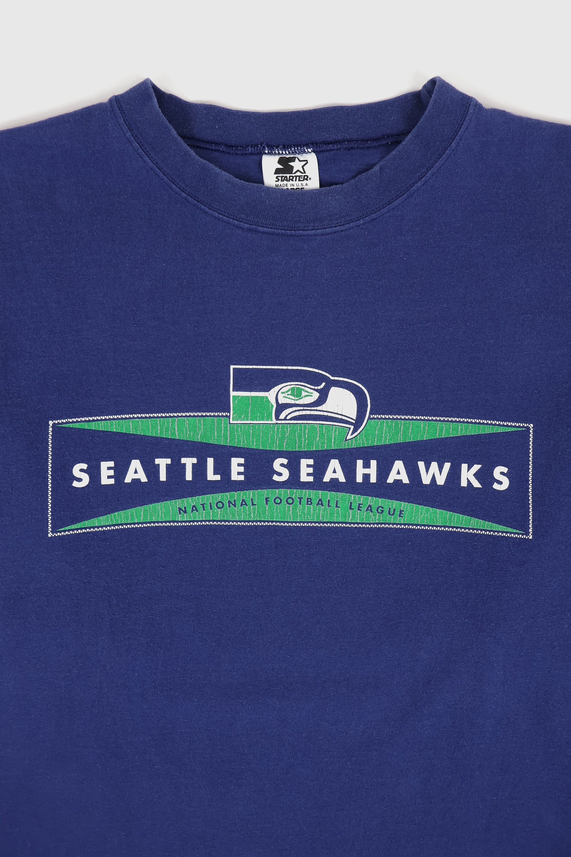 Vintage Seattle Seahawks Long Sleeve Tee Image 2