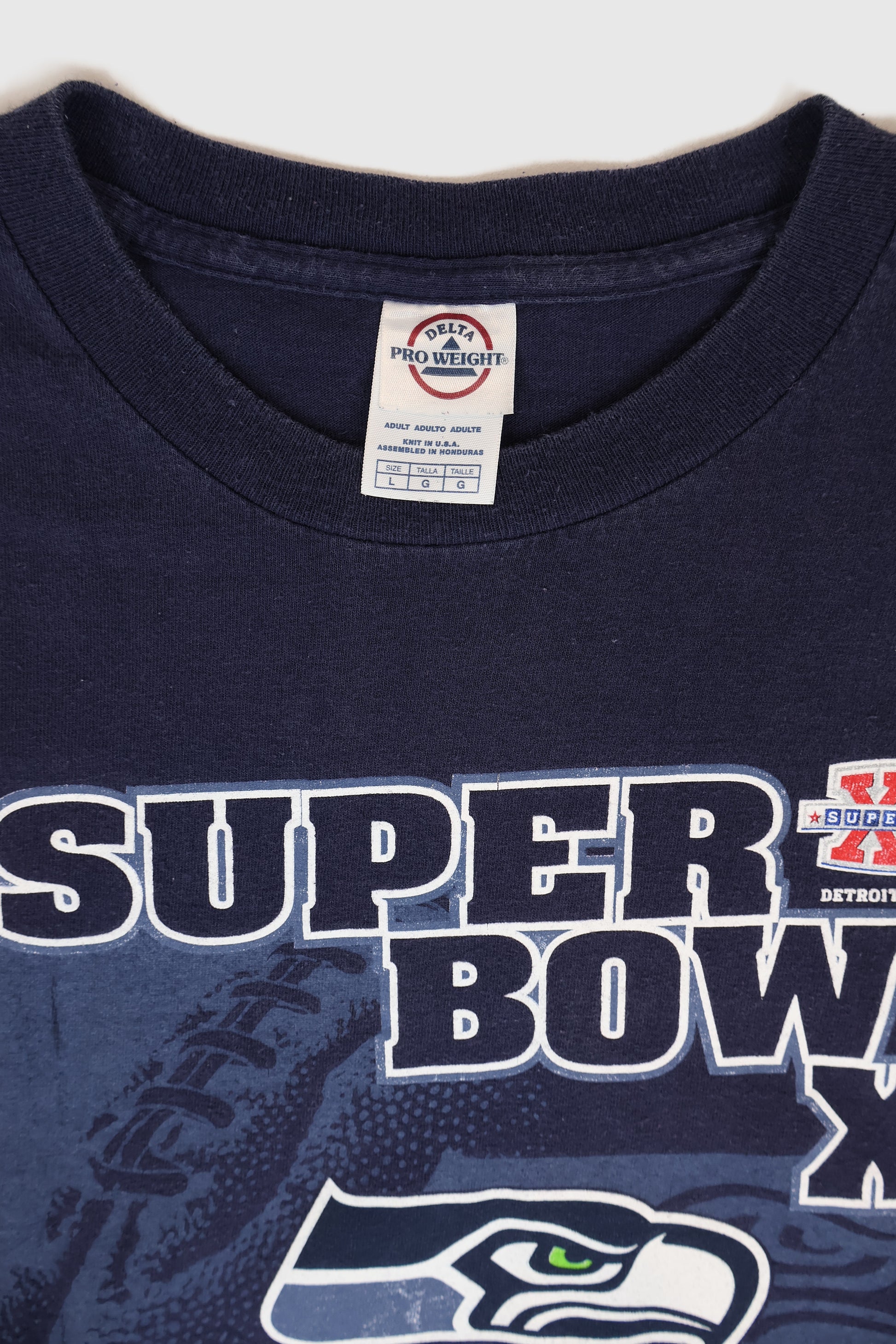 Vintage Seattle Seahawks 2005 NFC Champions Long Sleeve Tee Image 2