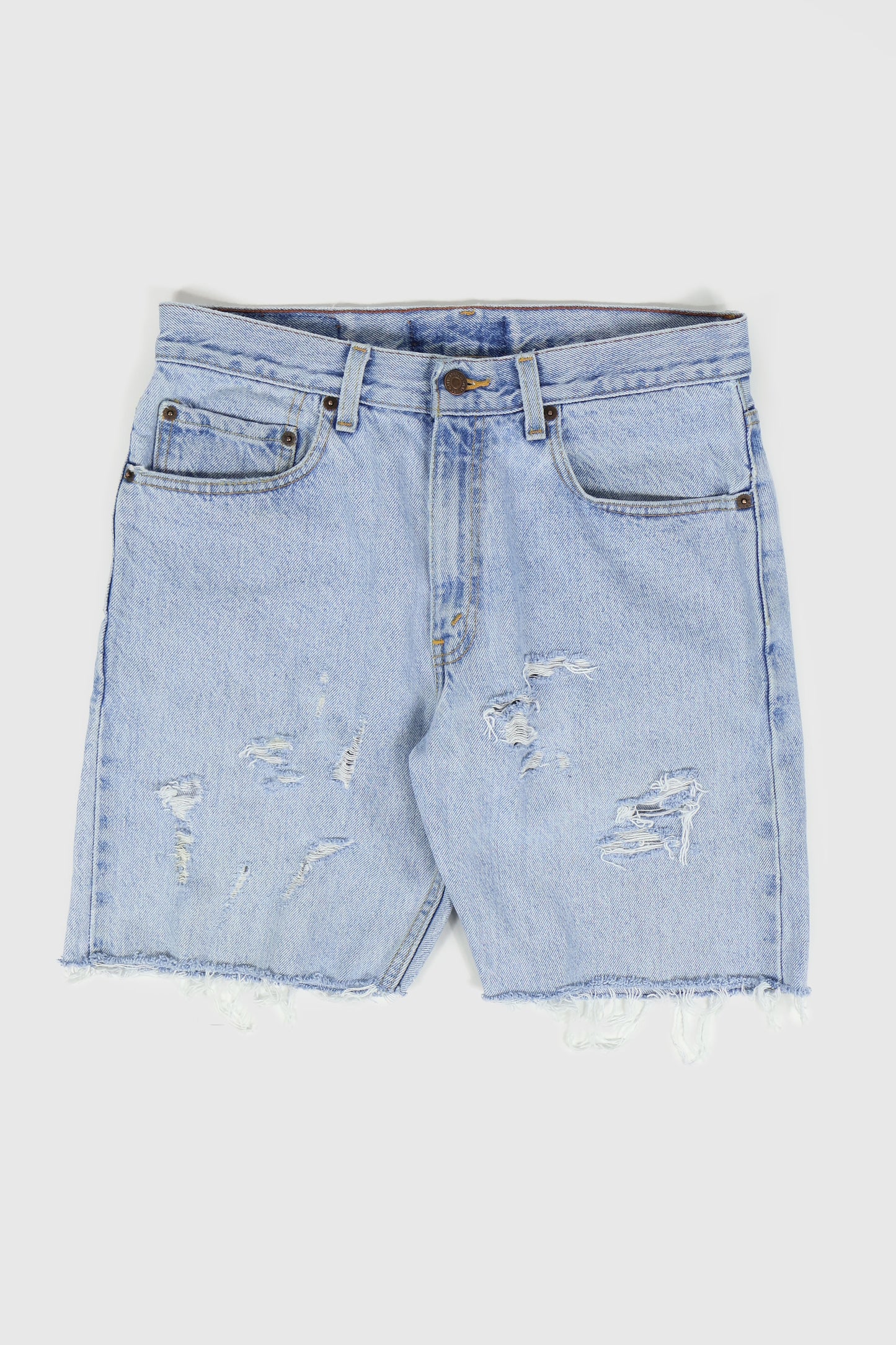 Vintage Distressed Denim Cuttoff Shorts