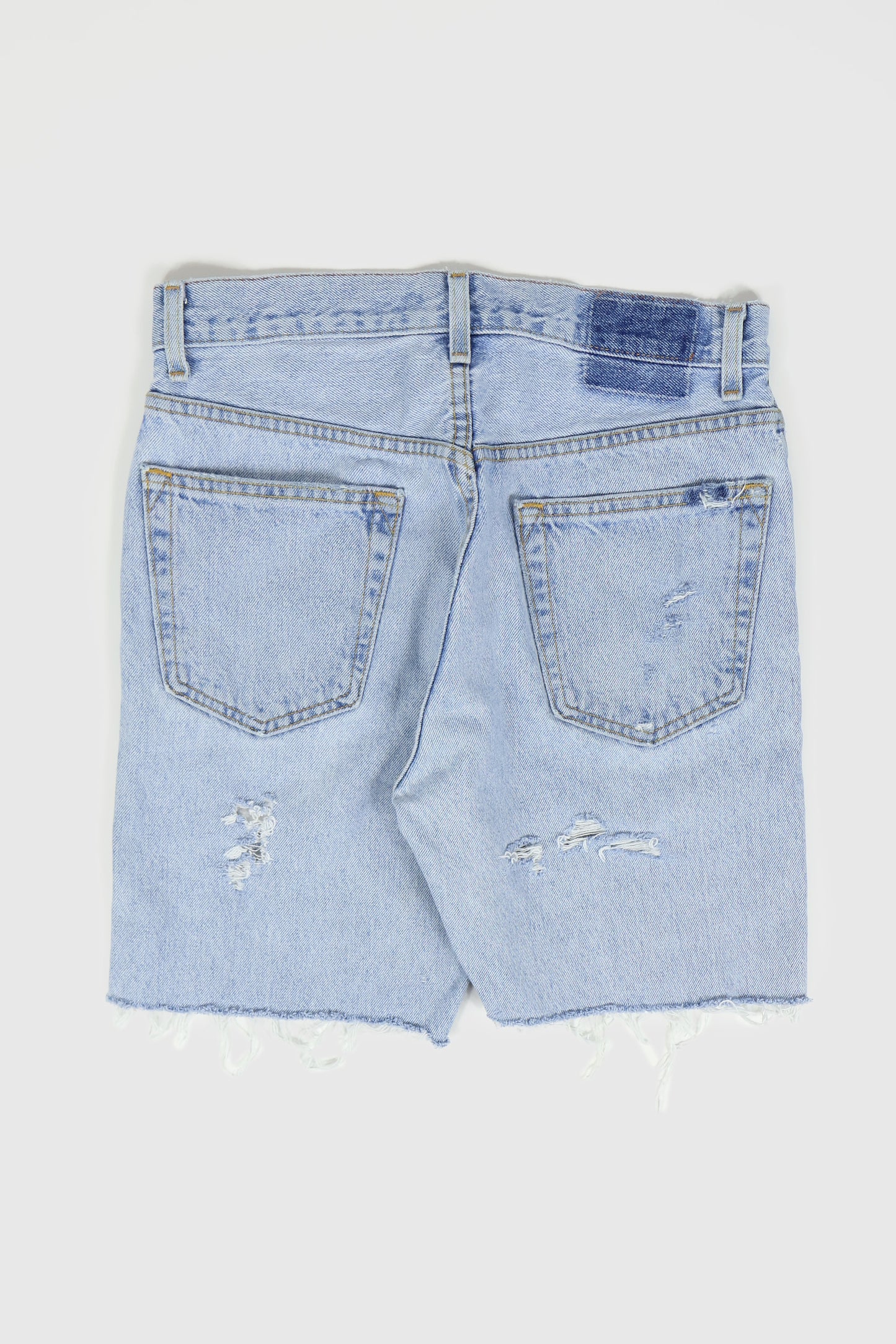 Vintage Distressed Denim Cuttoff Shorts